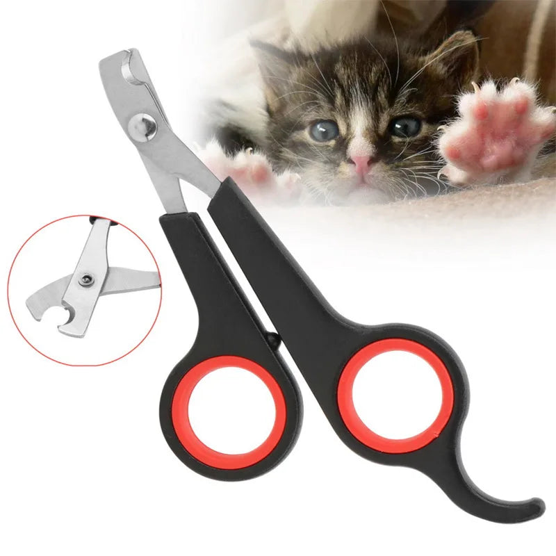 Multicolor Pet Nail Clippers Scissors Dog Cat Grooming Nail Clippers Stainless Steel Puppy Claw Toe Trimmer Cutter Pet Supplies