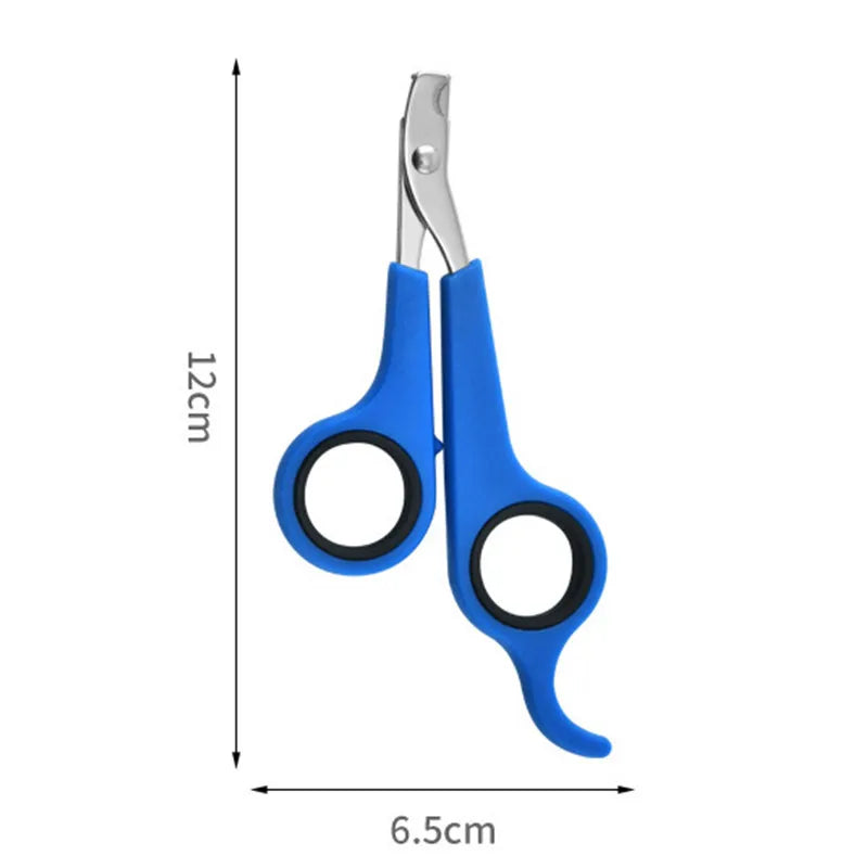 Multicolor Pet Nail Clippers Scissors Dog Cat Grooming Nail Clippers Stainless Steel Puppy Claw Toe Trimmer Cutter Pet Supplies