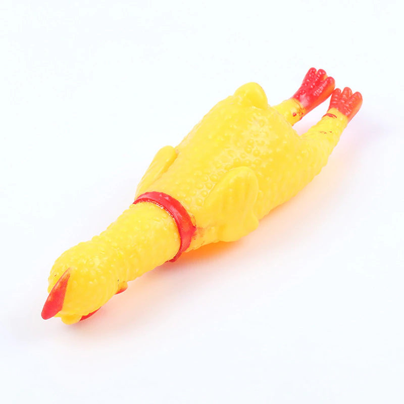 Screaming Chicken Squeeze Sound Toy Pets Dog Toys Product Shrilling Decompression Tool Squeak Vent Chicken