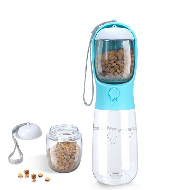  Portable Pet Dog Water and Food Bottle 