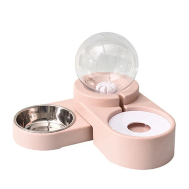 New Bubble Pet Dog Bowls, Water Fountain Automatic Pet Feeder