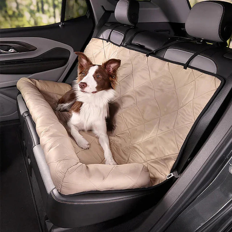 Waterproof Dog Car Seat Cover Pad Double-Sided Fabric Kennel Pet Supplies Travel Car Seat Protector Anti-Scratch Mat