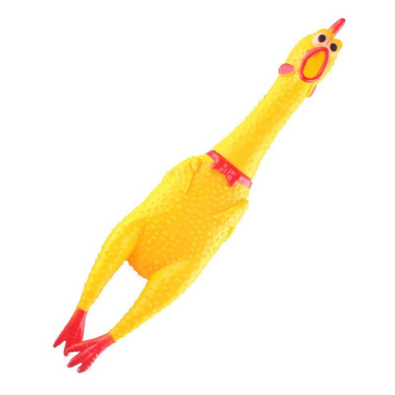 Screaming Chicken Squeeze Sound Toy Pets Dog Toys Product Shrilling Decompression Tool Squeak Vent Chicken