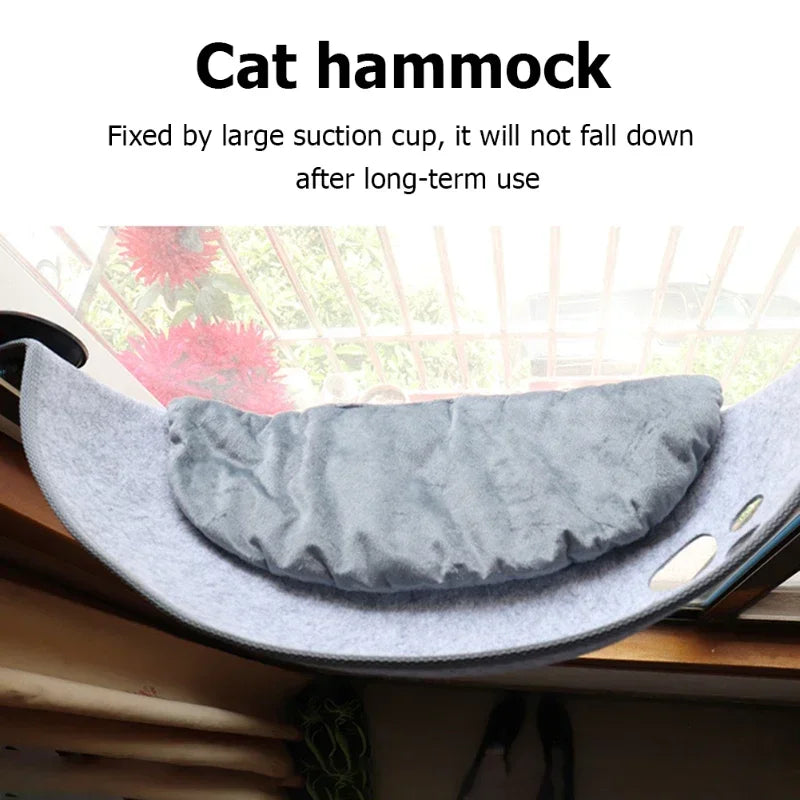 Cat Window Hammock with Cushion